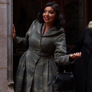 Miss Candyfloss Lorily-Lou Swing Coat - Size 4x